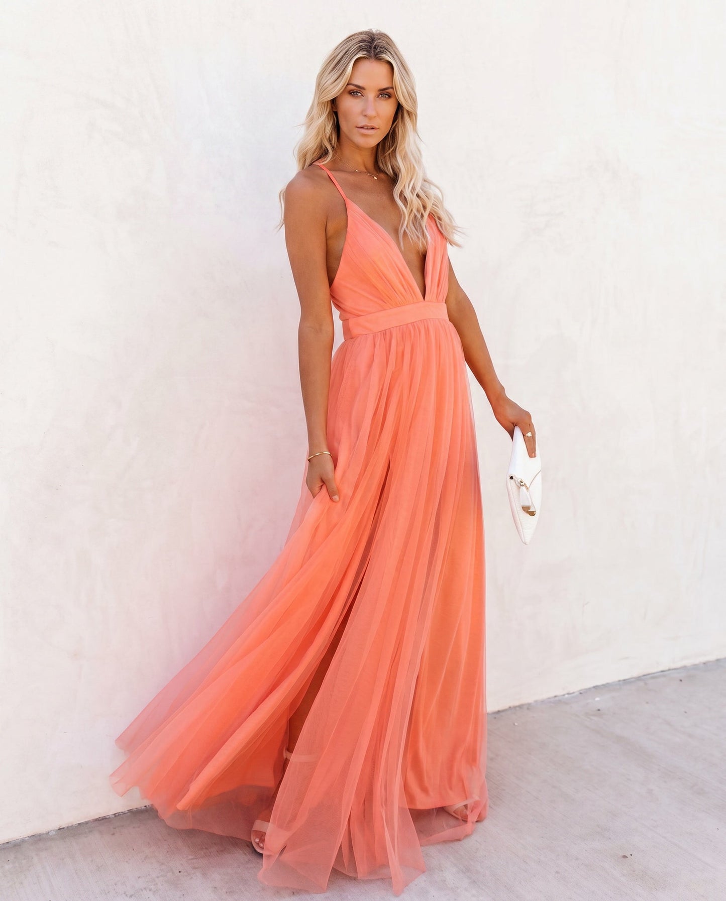 APHRA | ROBE CORAIL DÉGRADÉ
