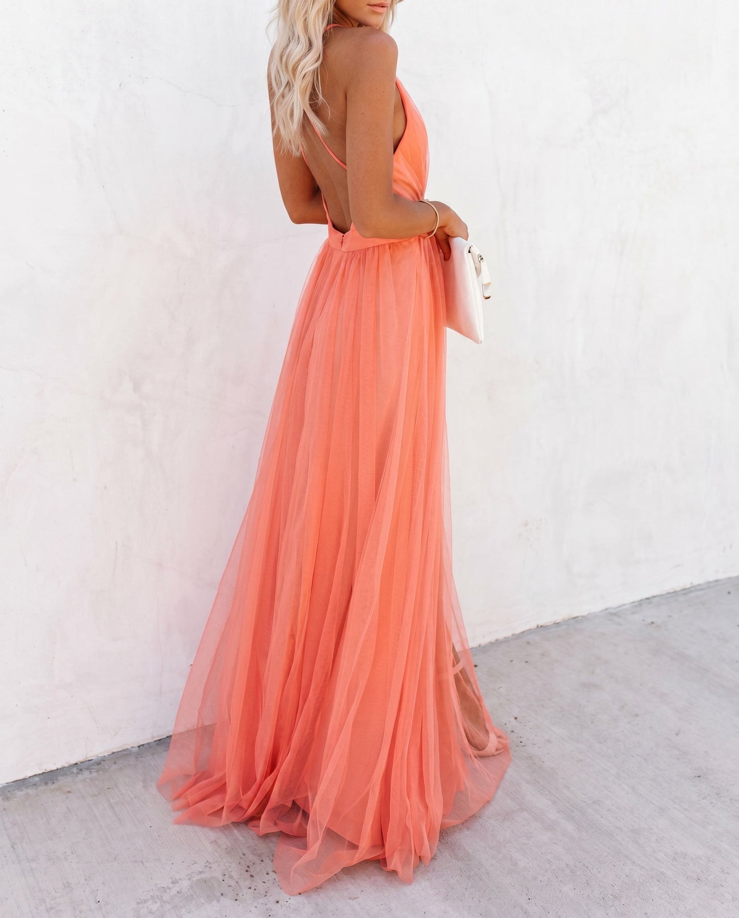 APHRA | ROBE CORAIL DÉGRADÉ