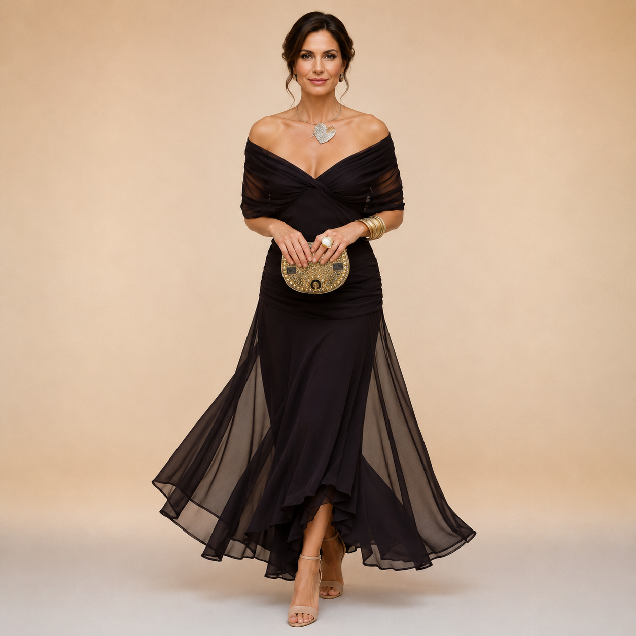 ELLISE | ROBE DE SOIRÉE MAXI ÉLÉGANTE