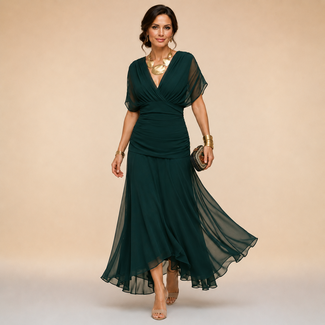 ELLISE | ROBE DE SOIRÉE MAXI ÉLÉGANTE