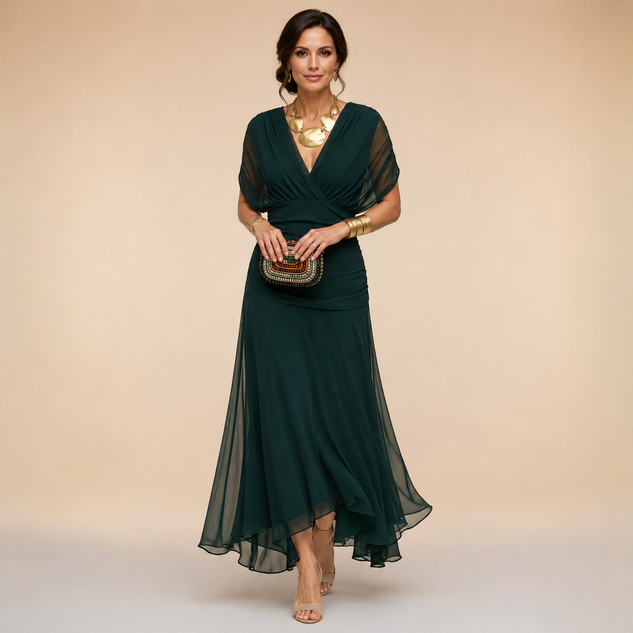 ELLISE | ROBE DE SOIRÉE MAXI ÉLÉGANTE