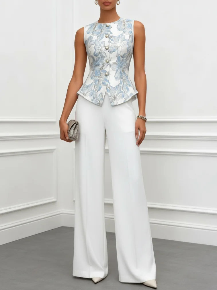ILANA | ENSEMBLE CARACO ET PANTALON