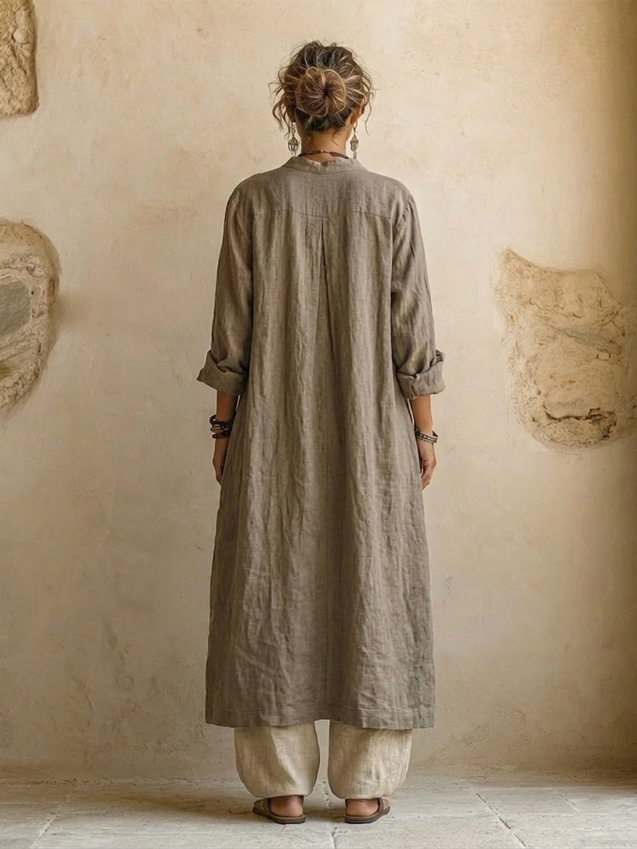 GRETEL - LOOK SUPERPOSÉ COMPLET BOHEMIAN FLUID
