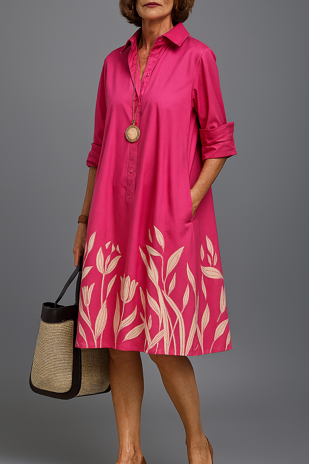 Merita | Robe mi-longue confortable