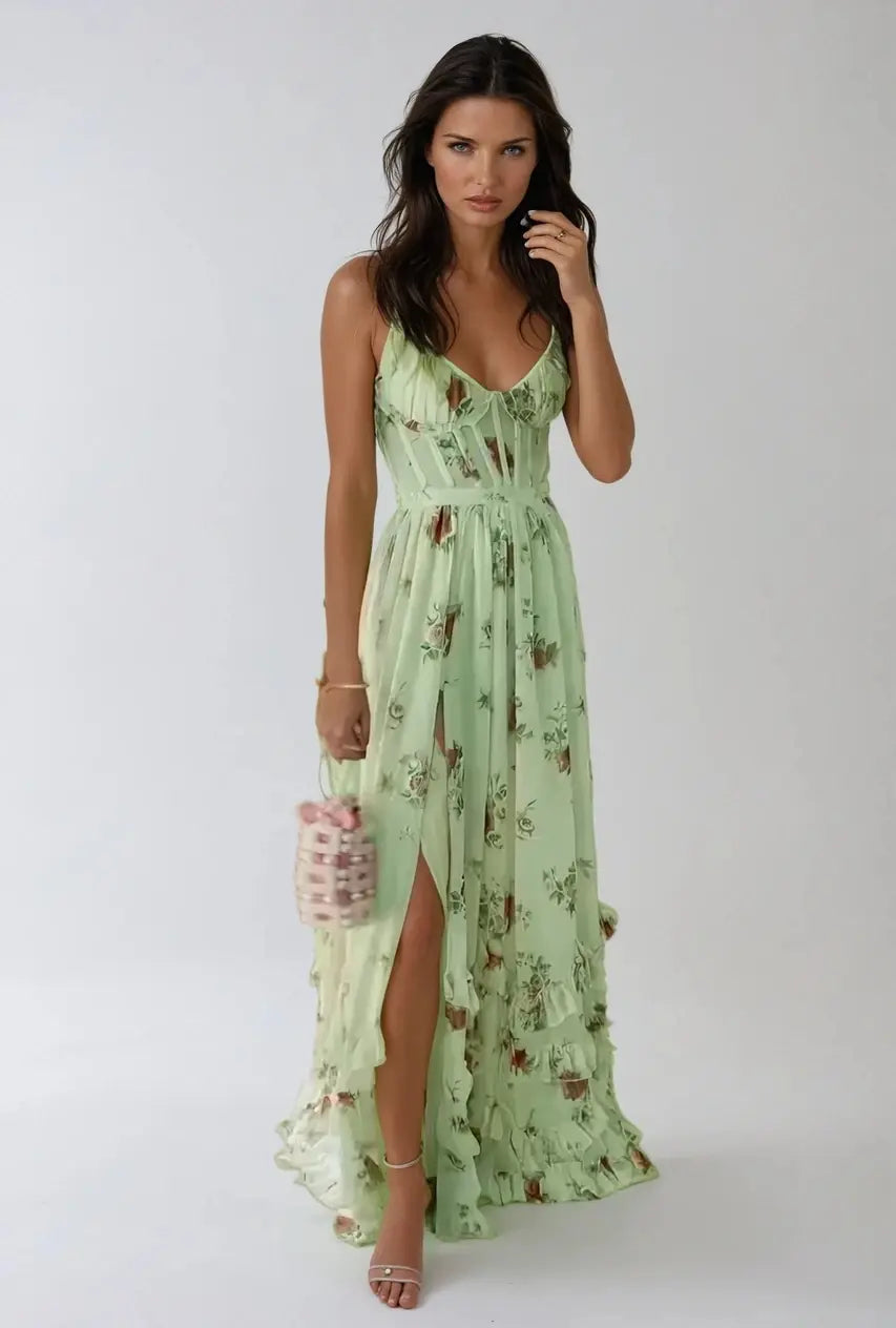 TIERRA |  SILHOUETTE CHUCHOTANTE - VERT SAUGE